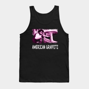 Rev Up the Memories AMERICAN Iconic Couture Threads for Vintage Car Enthusiasts Tank Top